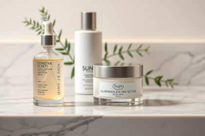 Rotina completa com clareador: como combinar com protetor solar e hidratante