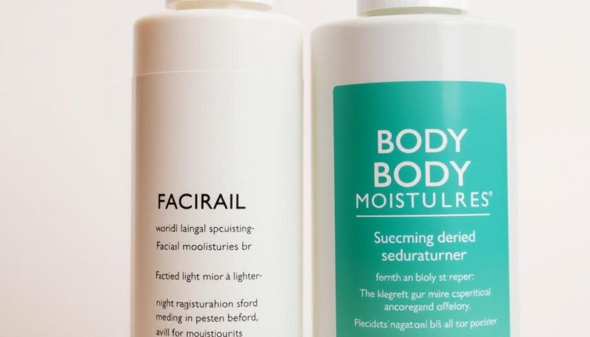 diferenca entre clareador facial e corporal